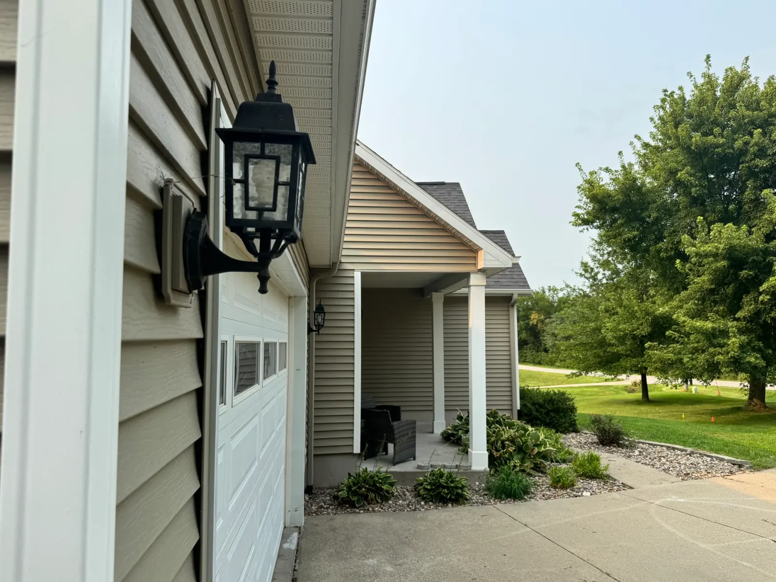 10908 NW 107th Street, Granger, Iowa - Garage And Covered Porch