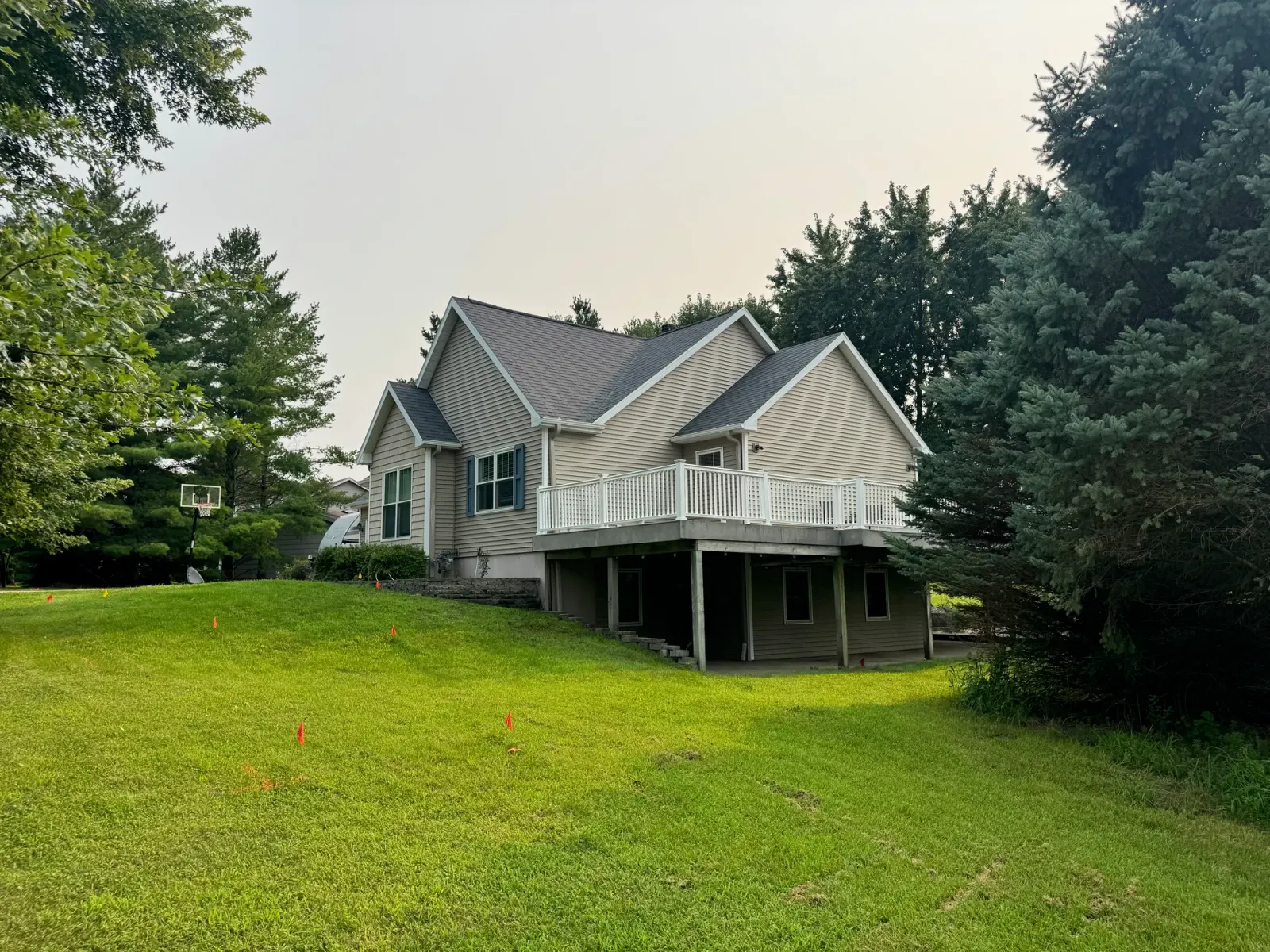 10908 NW 107th Street, Granger, Iowa - Rear From Back Lawn